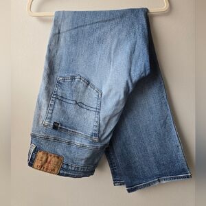 Buffalo David Bitton Men's Faded Blue Relaxed Jeans